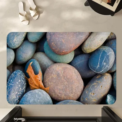 Stones Print Outdoor Rug - Image 6