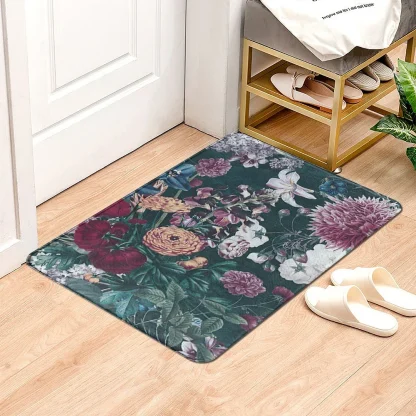 Floral Home Decor Outdoor Rug - Image 4
