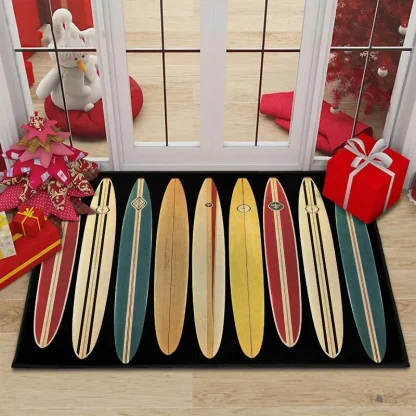 Surf Board Printed Outdoor Rugs - Image 3