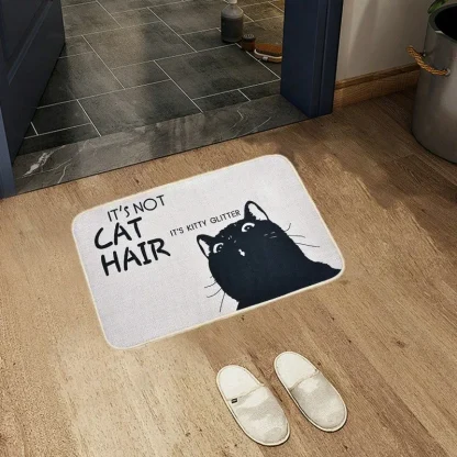 Cute Cat Printed Outdoor Rugs - Image 6