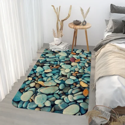 Stones Print Outdoor Rug