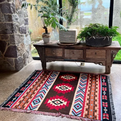 Boho Tassel Decor Outdoor Rugs