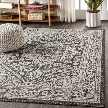 Retro Non-shedding Outdoor Rug - Image 3