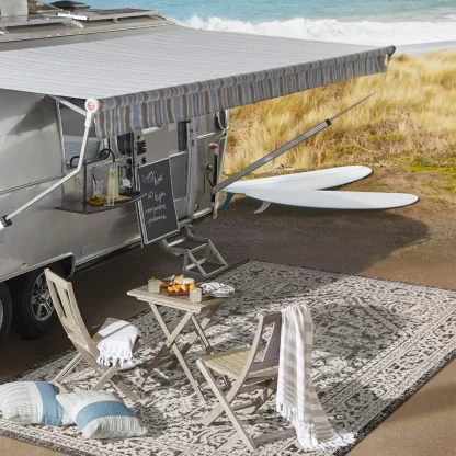Retro Non-shedding Outdoor Rug - Image 5