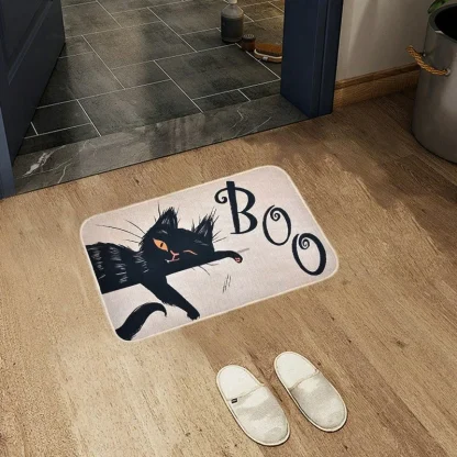Cute Cat Printed Outdoor Rugs - Image 5