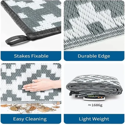 Waterproof Portable Outdoor Rug - Image 5