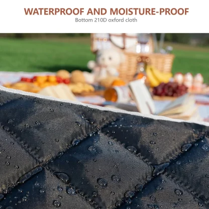 Thick Portable Outdoor Rug - Image 4