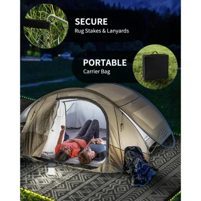 Reversible LED Light Outdoor Rugs - Image 5
