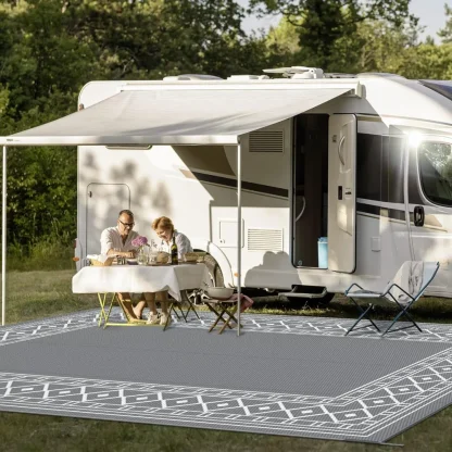 Reversible Waterproof Outdoor Rug - Image 2