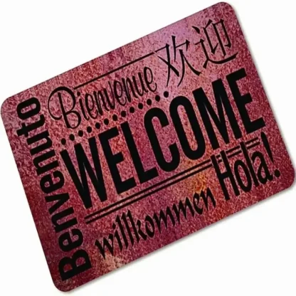 Welcome Lettering Outdoor Rugs - Image 3