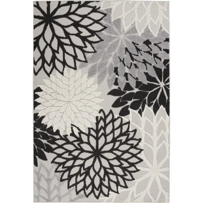 Modern Floral Outdoor Rugs - Image 6