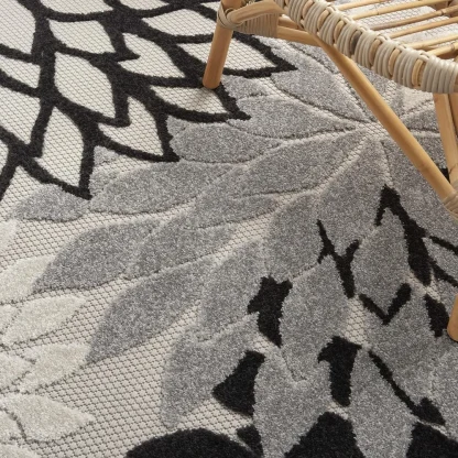 Modern Floral Outdoor Rugs - Image 4