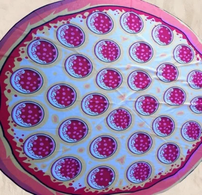 Pink Donut Outdoor Rugs - Image 4