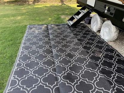 Portable Waterproof Outdoor Rug - Image 2