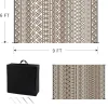 Reversible Printed Outdoor Rug - Image 5