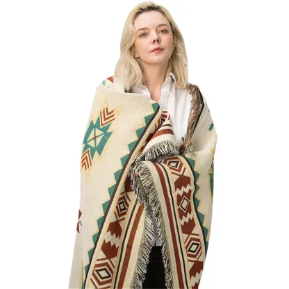 Boho Style Tassels Outdoor Rugs - Image 5