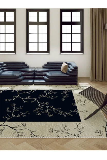Modern Floral Outdoor Rug - Image 7