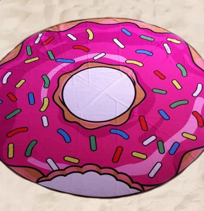 Pink Donut Outdoor Rugs - Image 5