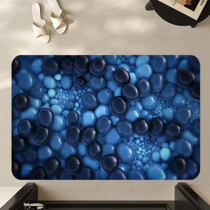 Stones Print Outdoor Rug - Image 3