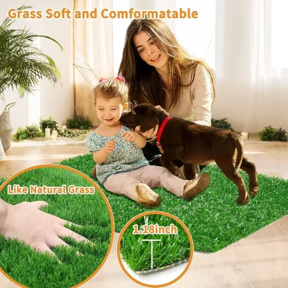 Artificial Grass Outdoor Rug - Image 4