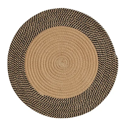 Color Block Modern Round Rug - Image 7