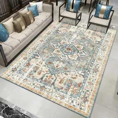 Retro Acid Washed Outdoor Rug - Image 2