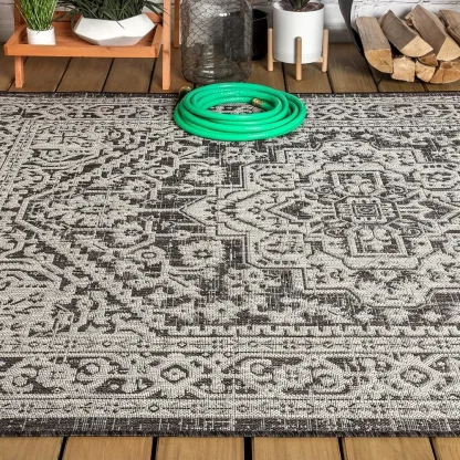 Retro Non-shedding Outdoor Rug - Image 4
