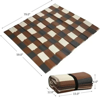 Waterproof Non-slip Outdoor Rug - Image 5