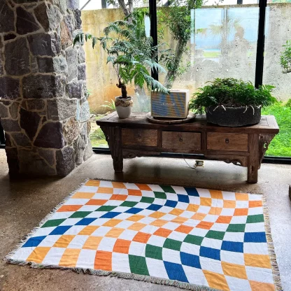 Boho Tassel Decor Outdoor Rugs - Image 3