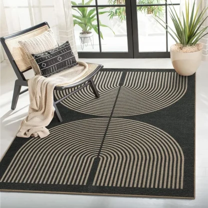Modern Minimalist Outdoor Rug - Image 3