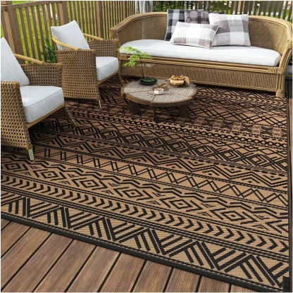 Durable Reversible Outdoor Rug - Image 5