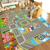 Creative Wood Print Outdoor Rugs - Image 5